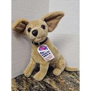 Taco Bell Plush Chihuahua Dog Yo Quiero Talking Dog 1998 Vintage Works! With Tag